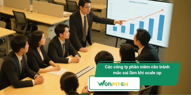 Cách scale up công ty phần mềm từ kinh nghiệm thực chiến thành công 3 Các công ty phần mềm cần tránh mắc sai lầm khi scale up