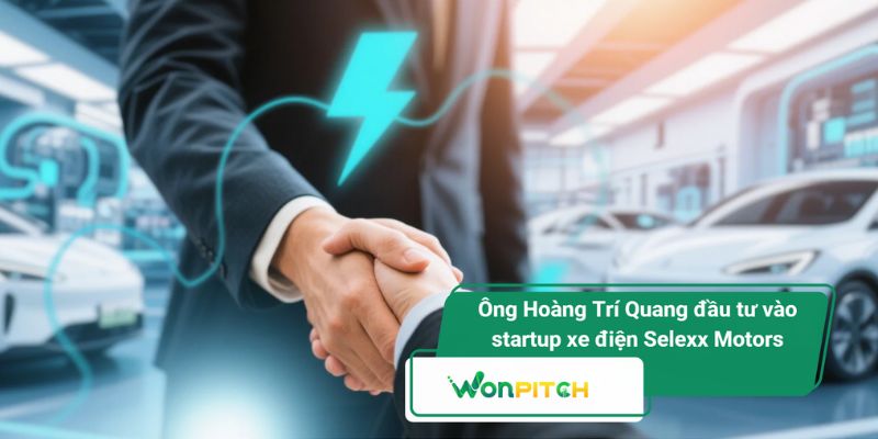Ông Hoàng Trí Quang đầu tư vào startup xe điện Selexx Motors