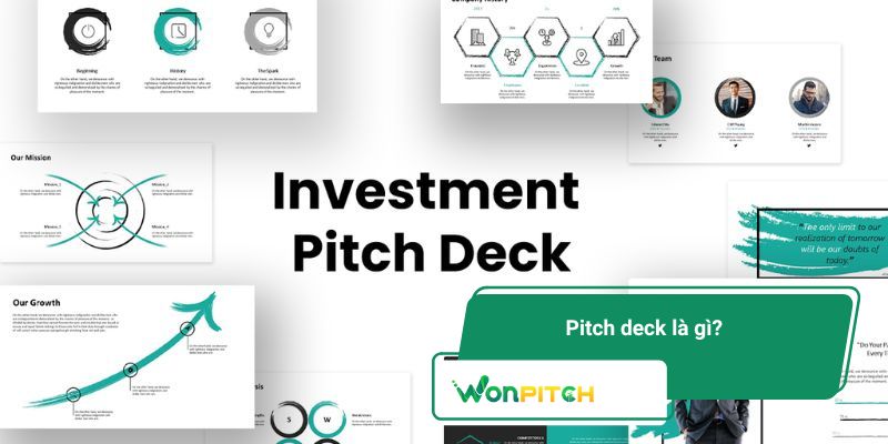 Pitch Deck Là Gì? Cách Xây Dựng Bản Thuyết Trình Chinh Phục Nhà Đầu Tư 1 Pitch Deck là bộ tài liệu thuyết trình ngắn gọn, giúp startup giới thiệu nhanh ý tưởng kinh doanh