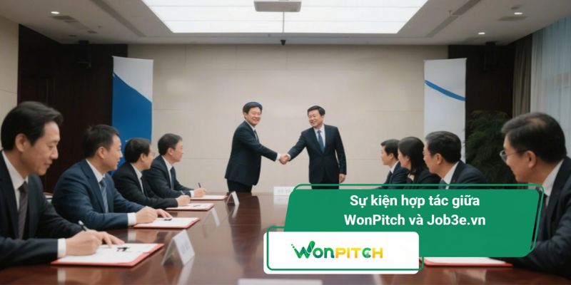 WonPitch hợp tác HRTech – Job3e.vn phát triển tài năng công nghệ trẻ
