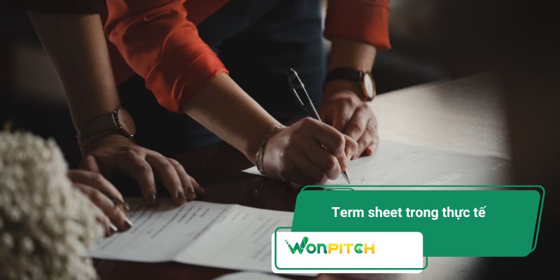 Term sheet là gì? Toàn bộ kiến thức cho startup và nhà đầu tư 4 Term sheet trong thực tế