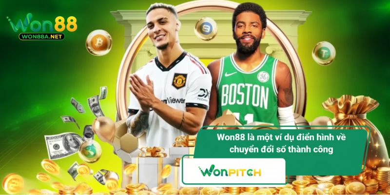 Chuyển đổi số: Chiến lược giúp doanh nghiệp bứt phá dẫn đầu 2 Won88 là một ví dụ điển hình về chuyển đổi số thành công