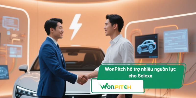 Ông Hoàng Trí Quang đầu tư vào startup xe điện Selexx Motors 3 WonPitch không chỉ đầu tư mà còn hỗ trợ nhiều nguồn lực cho Selexx