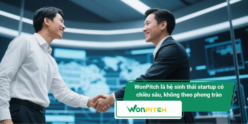 CEO Hoàng Trí Quang: Khởi nghiệp sáng tạo doanh nghiệp cần có đồng đội 3 WonPitch là hệ sinh thái startup có chiều sâu, không theo phong trào